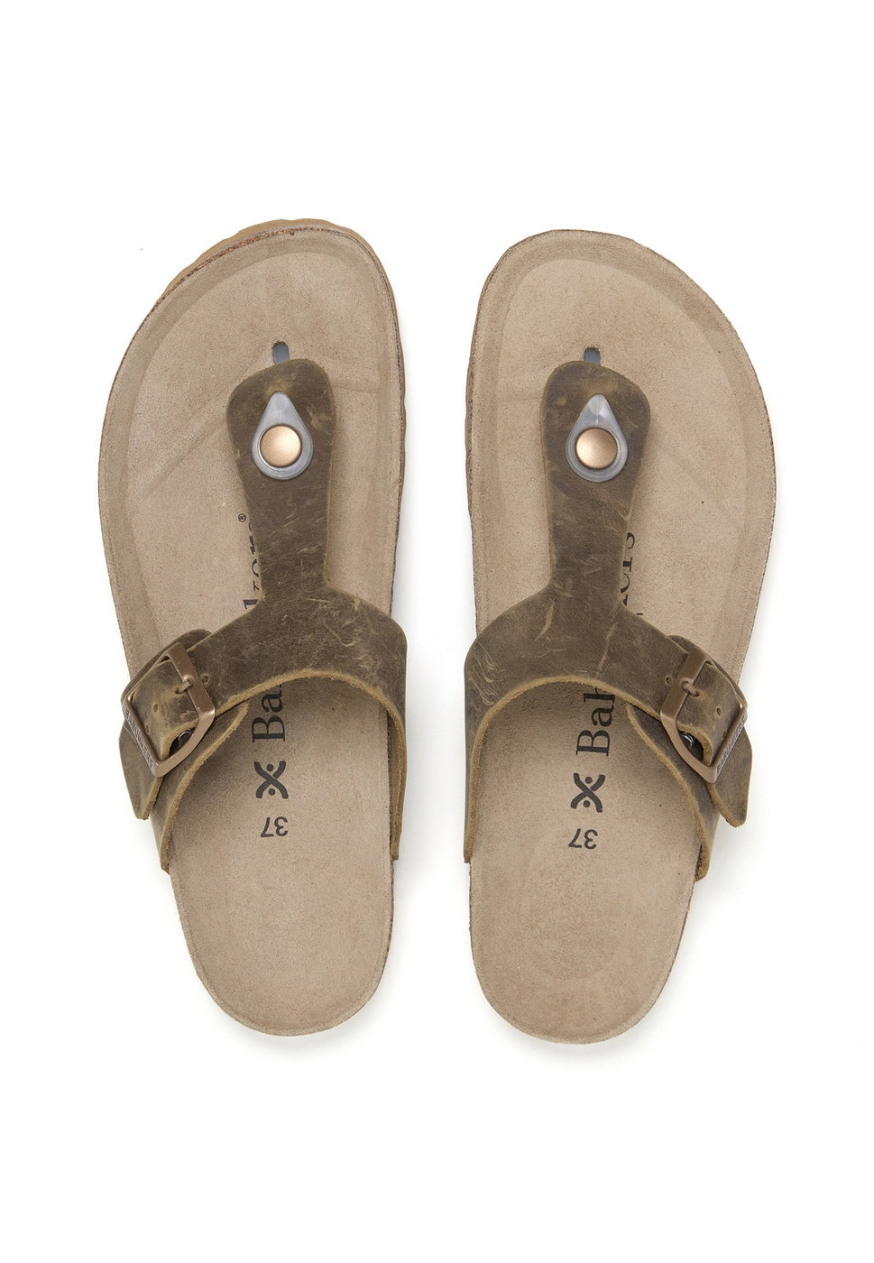 Khaki Sandals - Women