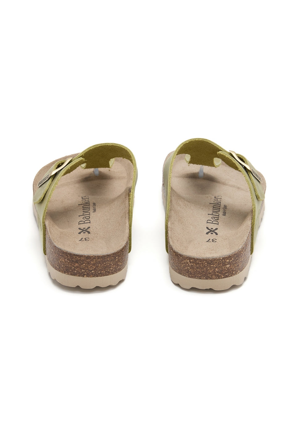 Sandalias Verde - Mujer