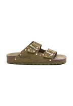 Sandalias Caqui - Mujer