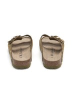 Sandalias Caqui - Mujer