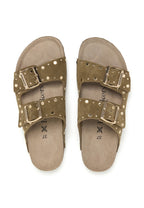 Sandalias Caqui - Mujer
