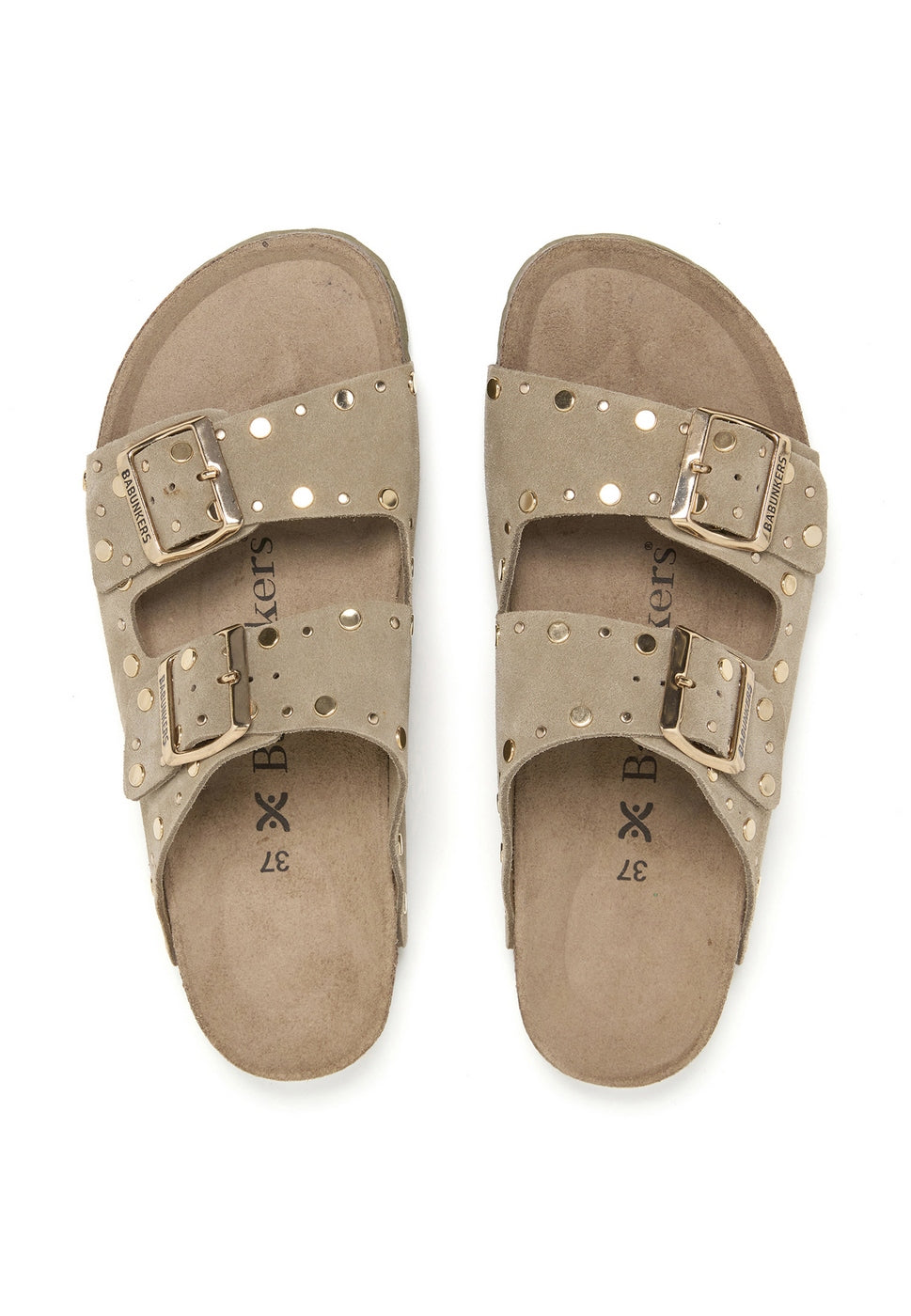 Sandalias Caqui - Mujer