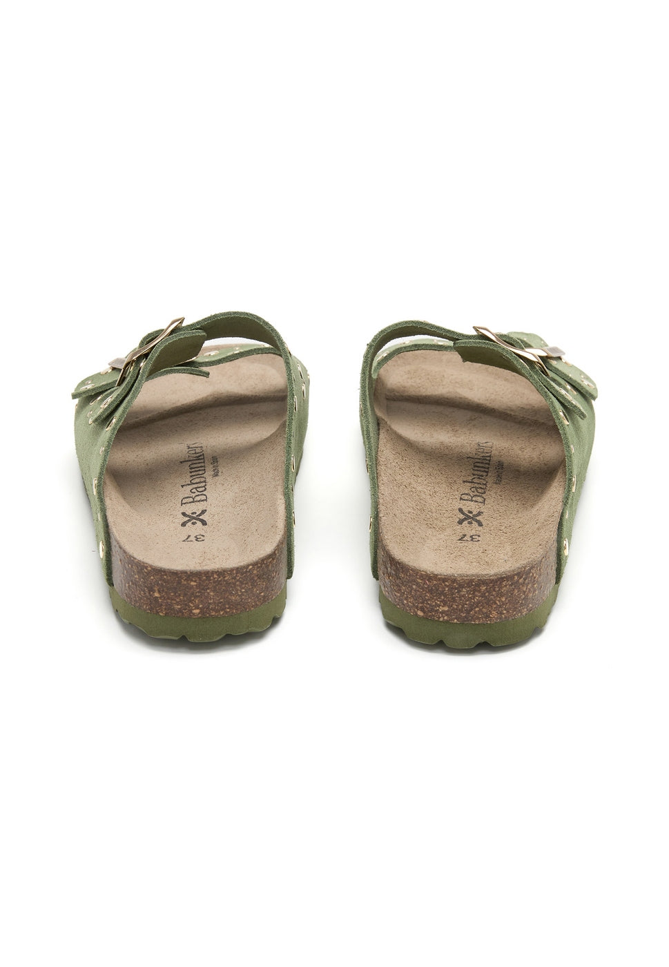 Sandalias Verde - Mujer