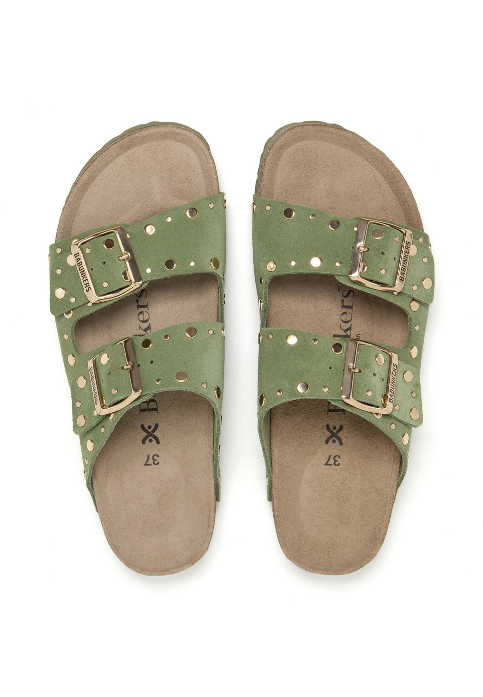Sandalias Verde - Mujer