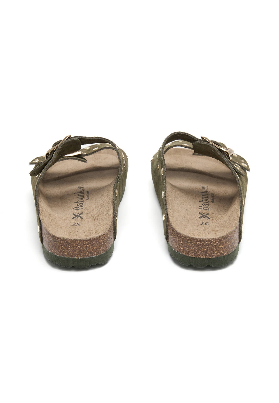 Sandalias Verde - Mujer