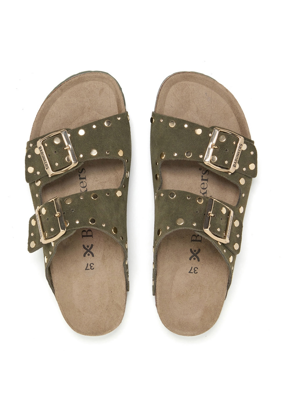 Sandalias Verde - Mujer