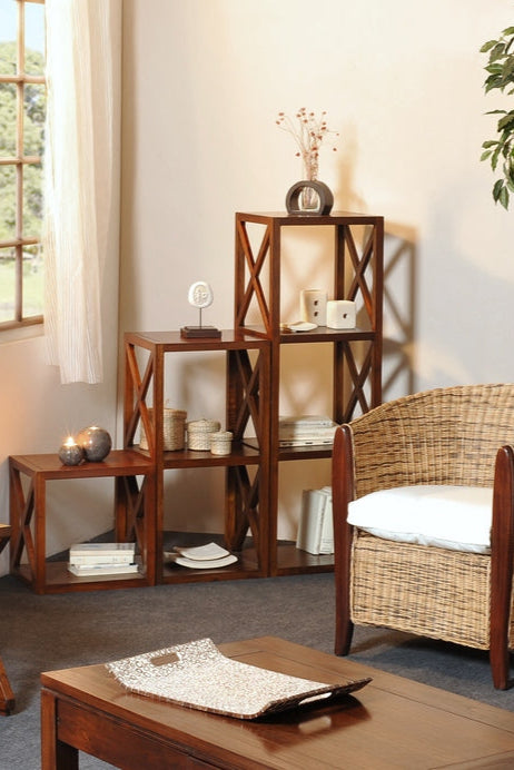 Lauren - Shelving Unit - Brown