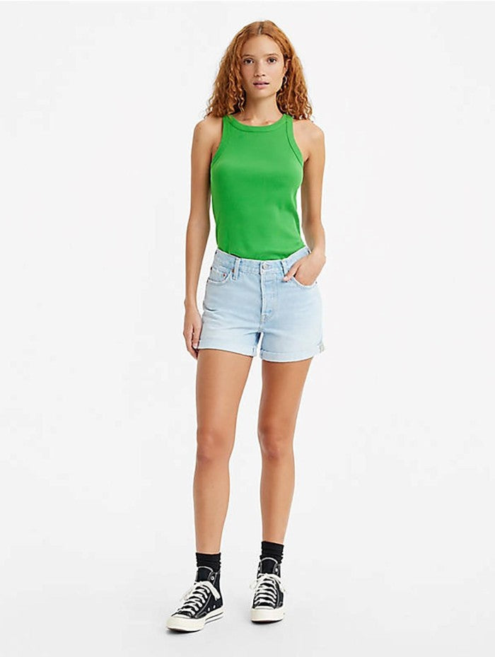 Levi´S ® 501 Denim Shorts Azul 25 Mulher