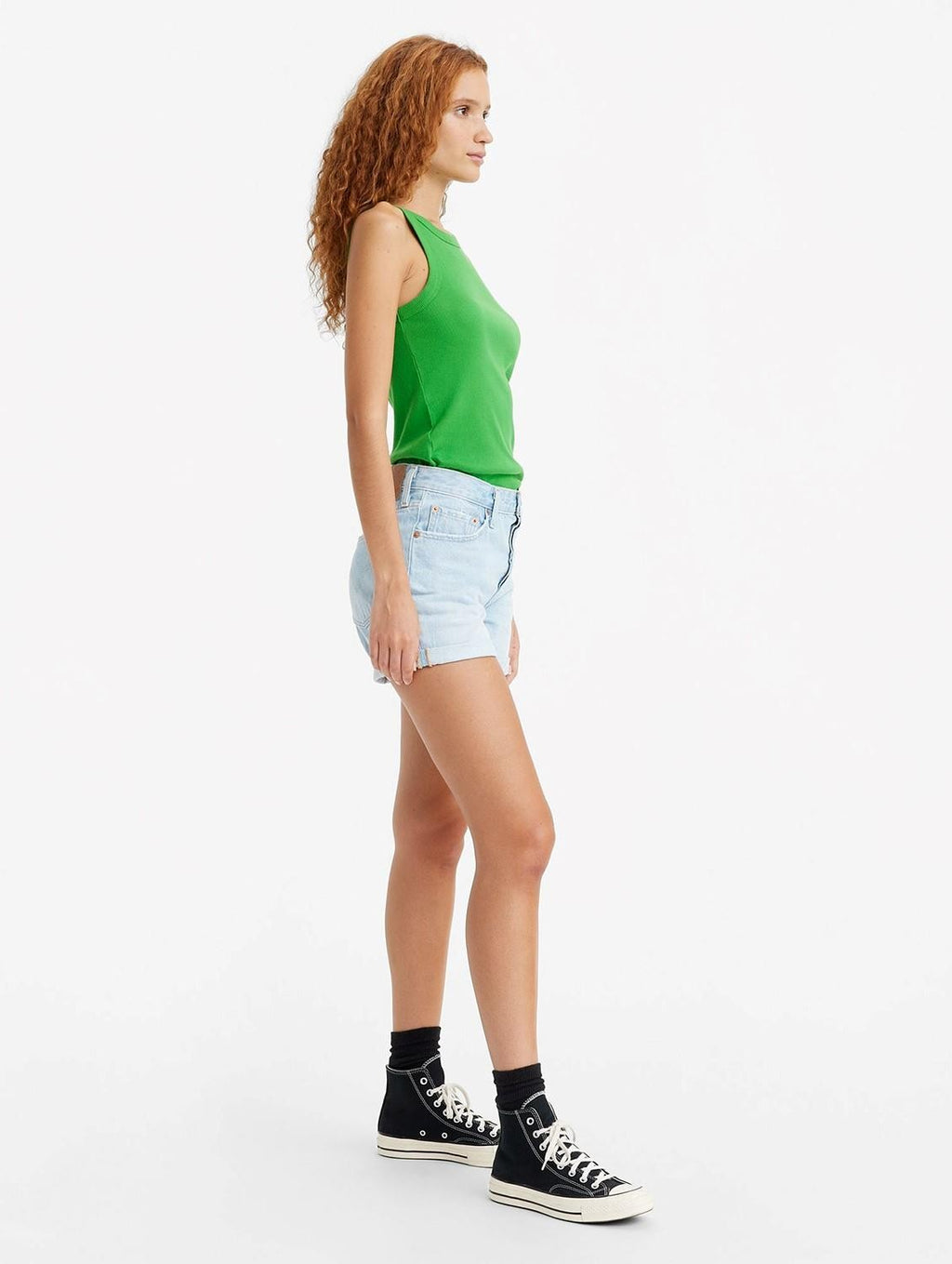 Levi´S ® 501 Denim Shorts Azul 25 Mulher