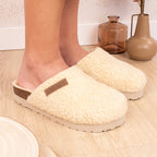 Zuecos Beige - Mujer