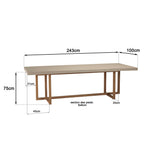 Dak - Dining Table - Light Wood