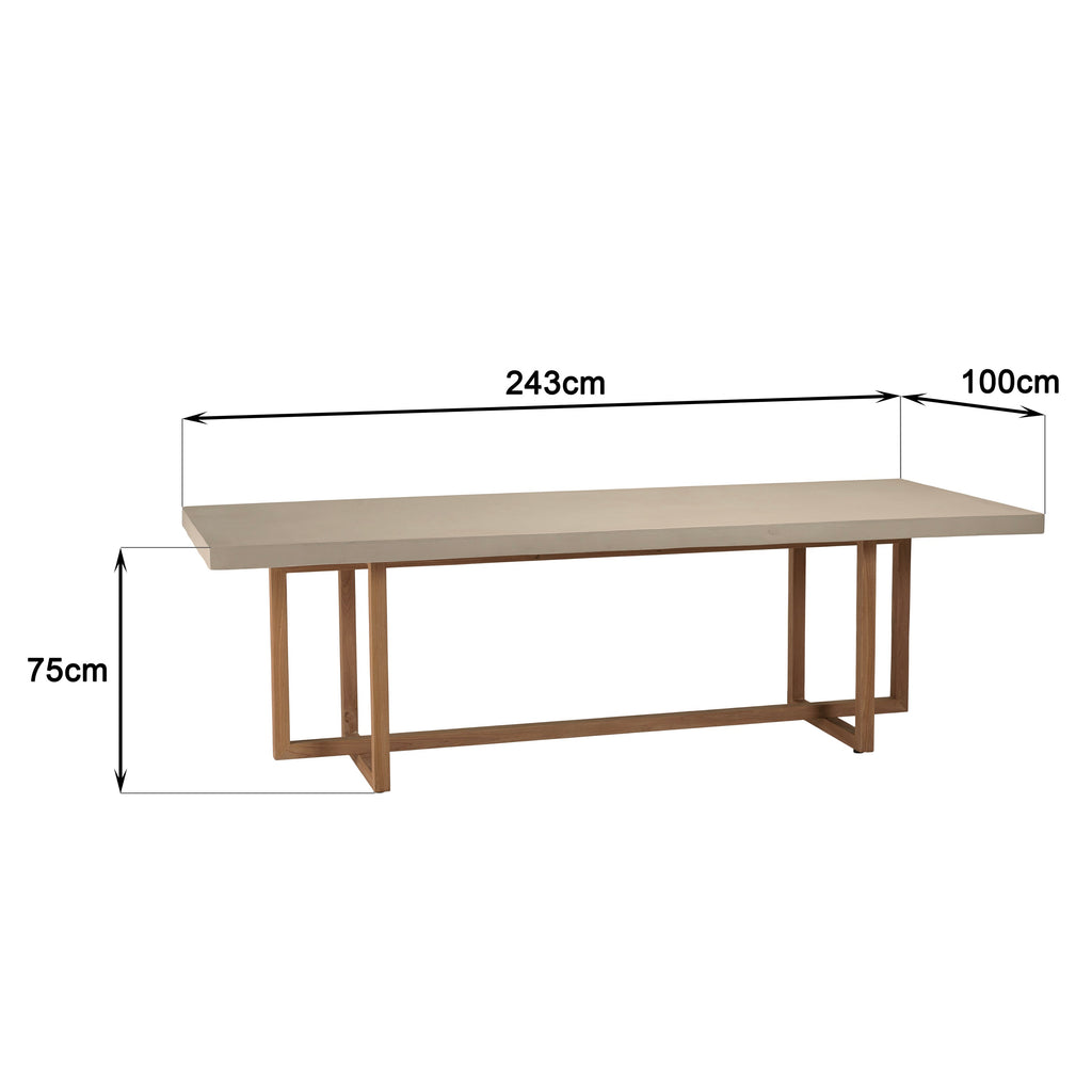 Dak - Dining Table - Light Wood