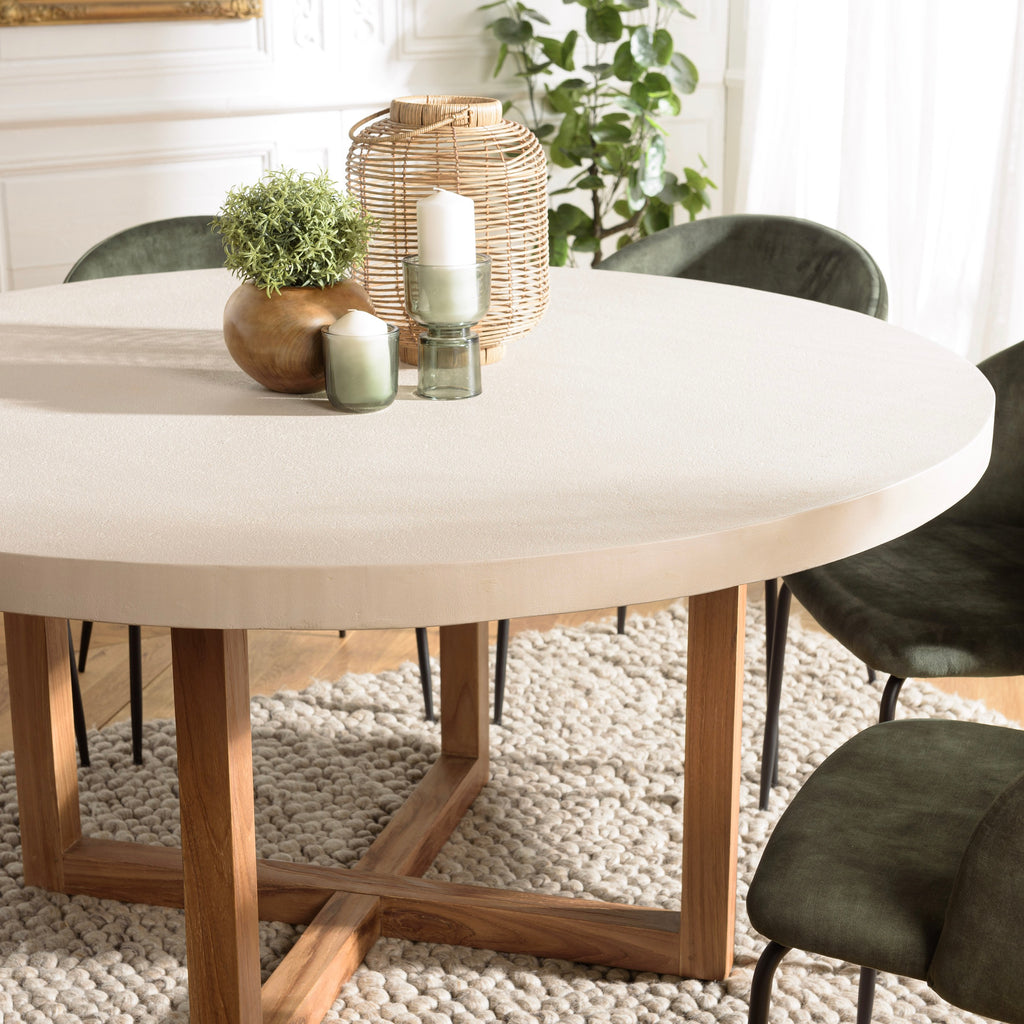 Dak - Mesa de comedor - Madera clara