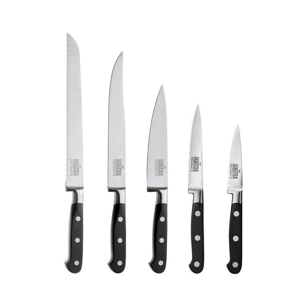 V Sabatier - Bloc 5 Couteaux De Cuisine