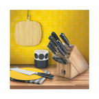 V Sabatier Love Food - Bloque de 9 cuchillos de cocina