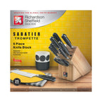 V Sabatier Love Food - Bloque de 9 cuchillos de cocina