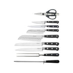 V Sabatier Love Food - Bloque de 9 cuchillos de cocina