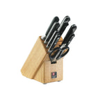 V Sabatier Love Food - Bloque de 9 cuchillos de cocina