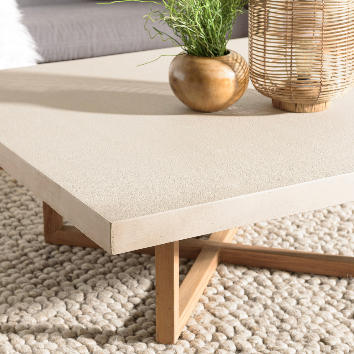 Dak - Table Basse - Bois Clair