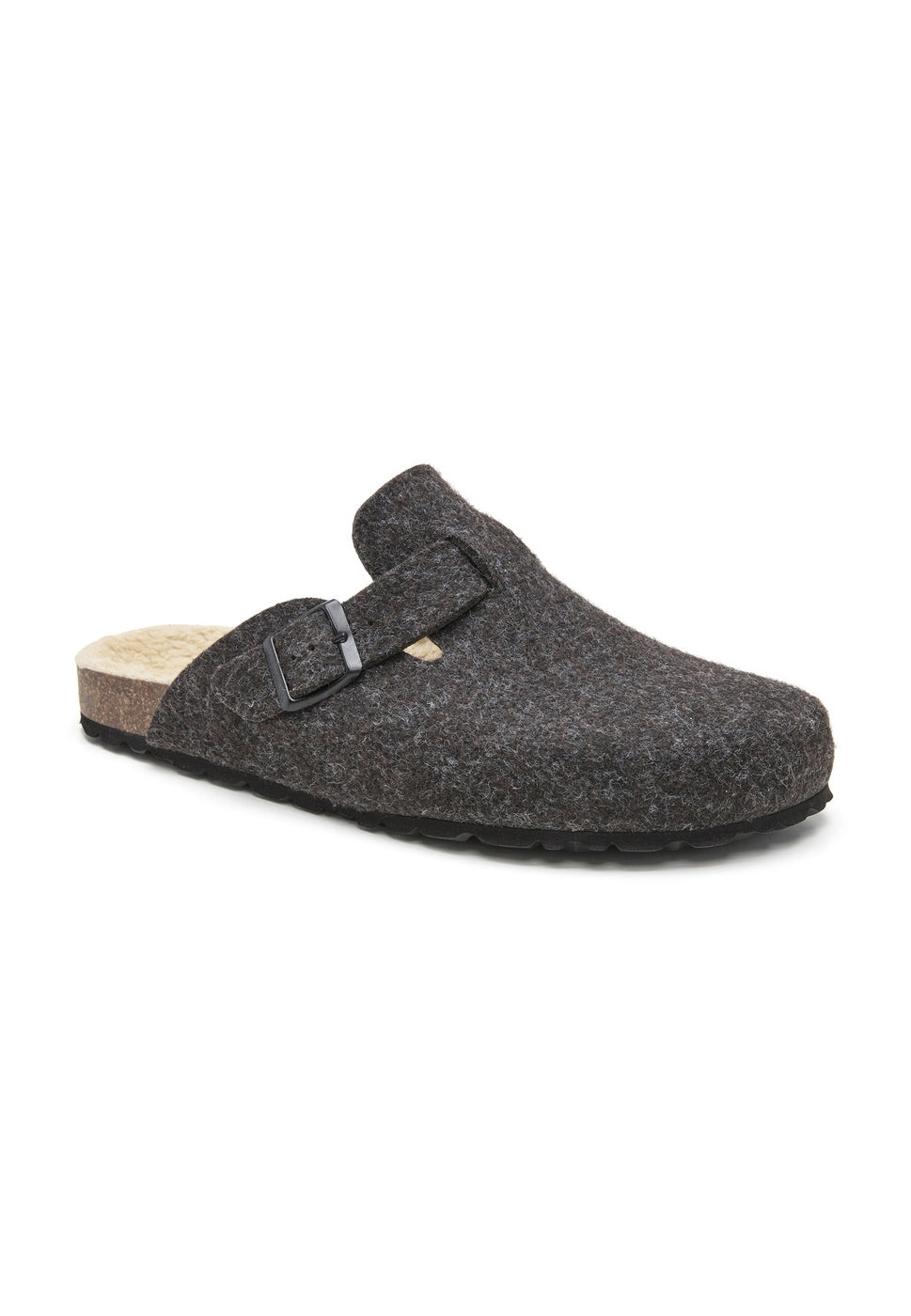Zapatilla de casa - Negro - Hombre