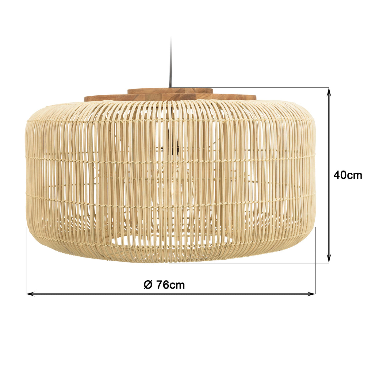 Sixtine - Lamp - Light Wood/Brown