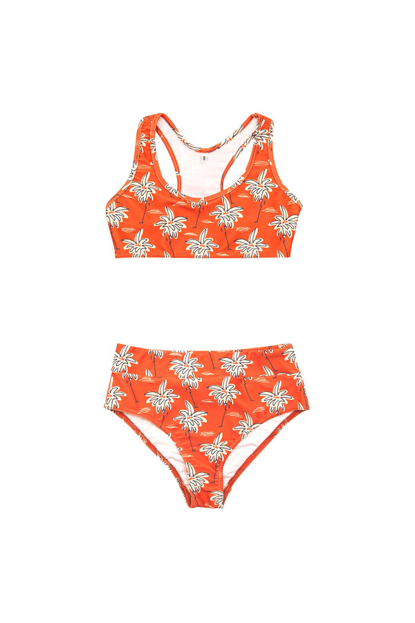 Maillot De Bain Fille 2 Pièces - Luisa - Retro Palm
