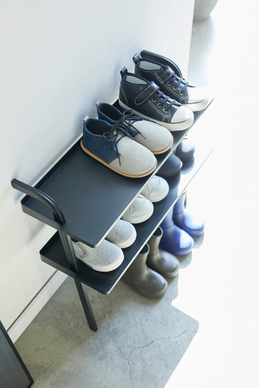Children's Shoe Rack - Frame - Black