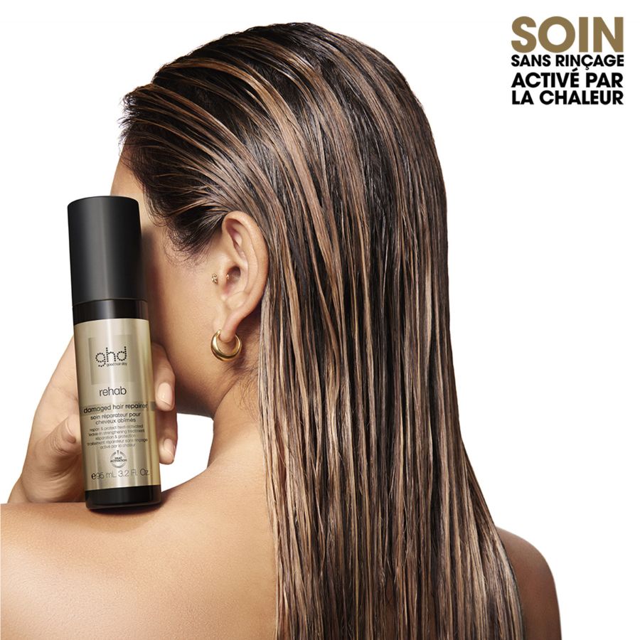 Soin Nourrissant Sans Rinçage Pour Cheveux Abîmés - Ghd Rehab 95Ml