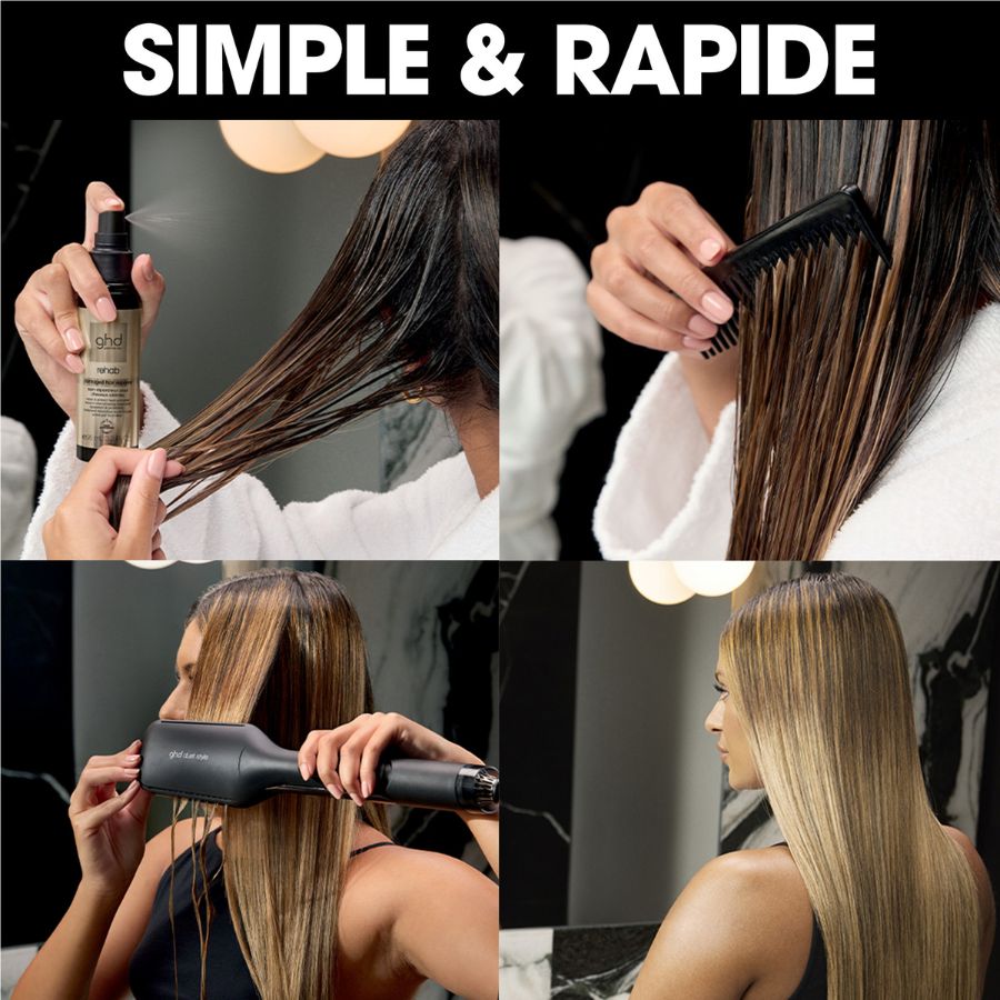 Soin Nourrissant Sans Rinçage Pour Cheveux Abîmés - Ghd Rehab 95Ml