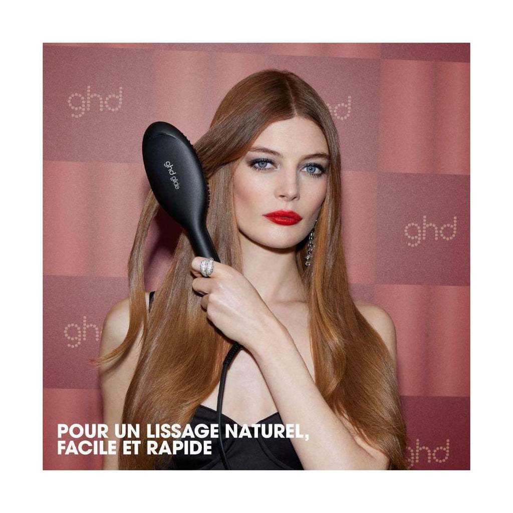 Ghd Glide Heated Brush Box, The Ghd Flat Brush And Its Pouch