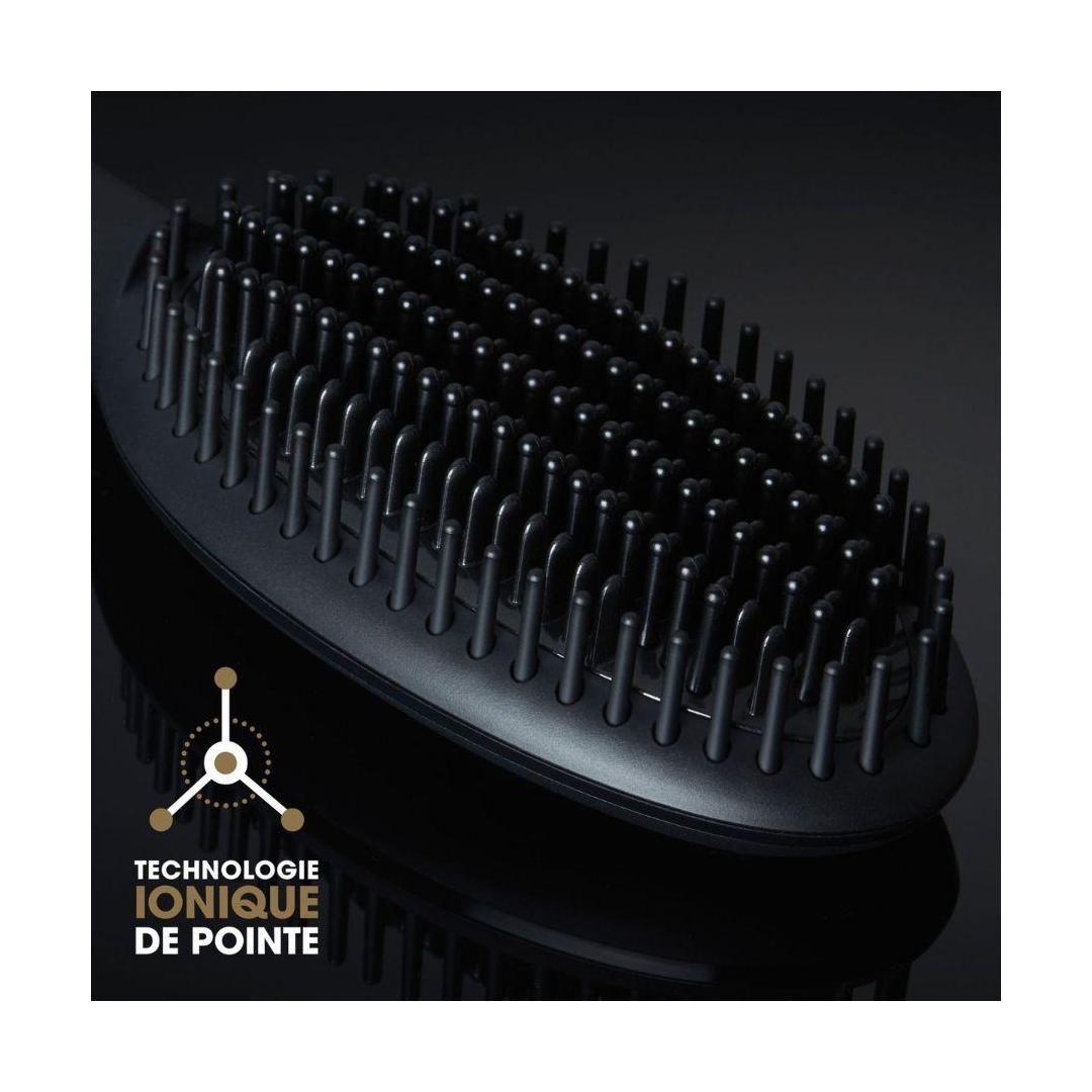 Ghd Glide Heated Brush Box, The Ghd Flat Brush And Its Pouch