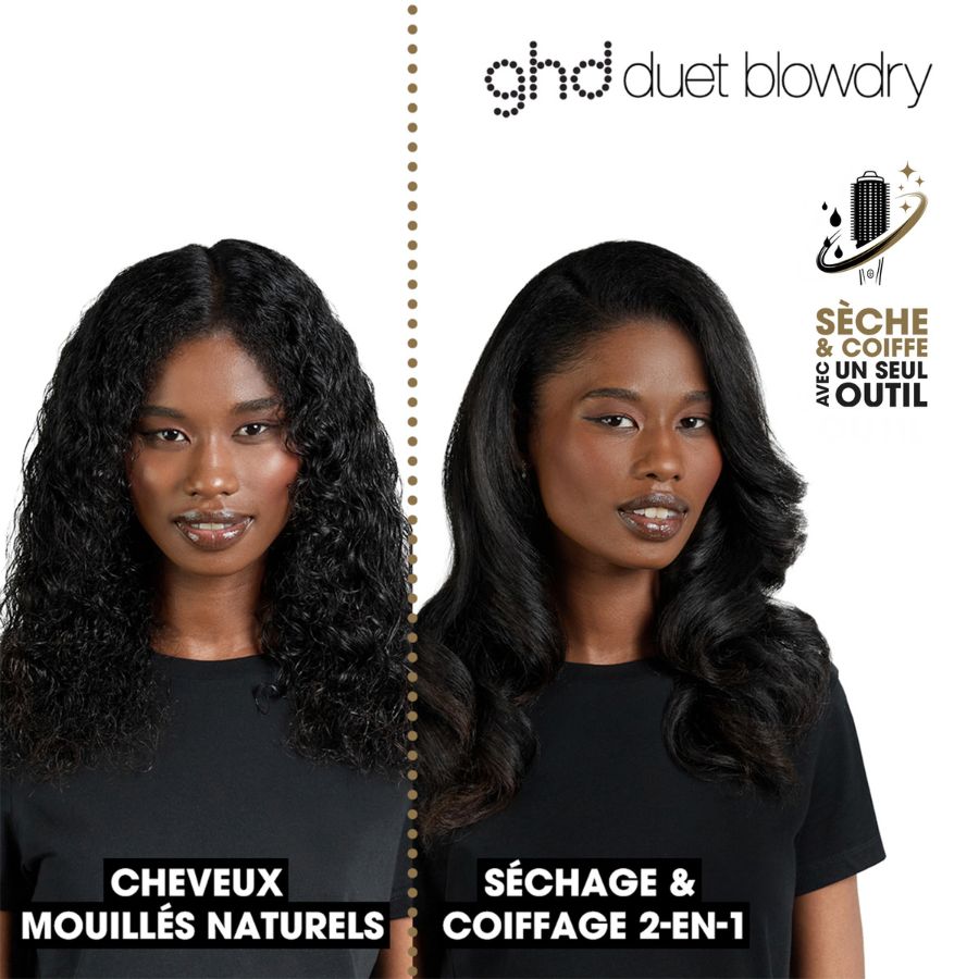 Ghd Duet Blowdry Blow-dry Brush - Jelly Collection - Tangy Peach