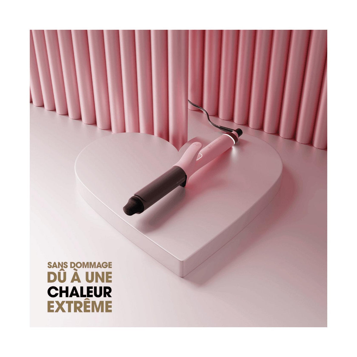 Boucleur GHD Chronos Grand Curl Tong - Édition Limitée Pink
