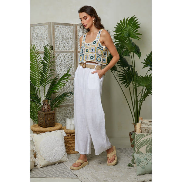 Trousers - White - Women