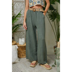 Pantalones - Caqui - Mujer