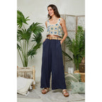 Pantalon - Marine - Femme
