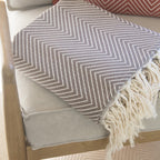 Amsterdam - Throw - Cotton - Taupe