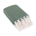 Amsterdam - Plaid - Coton - Vert Kaki