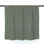 Amsterdam - Plaid - Coton - Vert Kaki