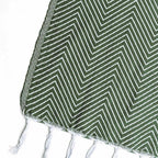 Amsterdam - Plaid - Coton - Vert Kaki