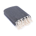 Amsterdam - Throw - Cotton - Black