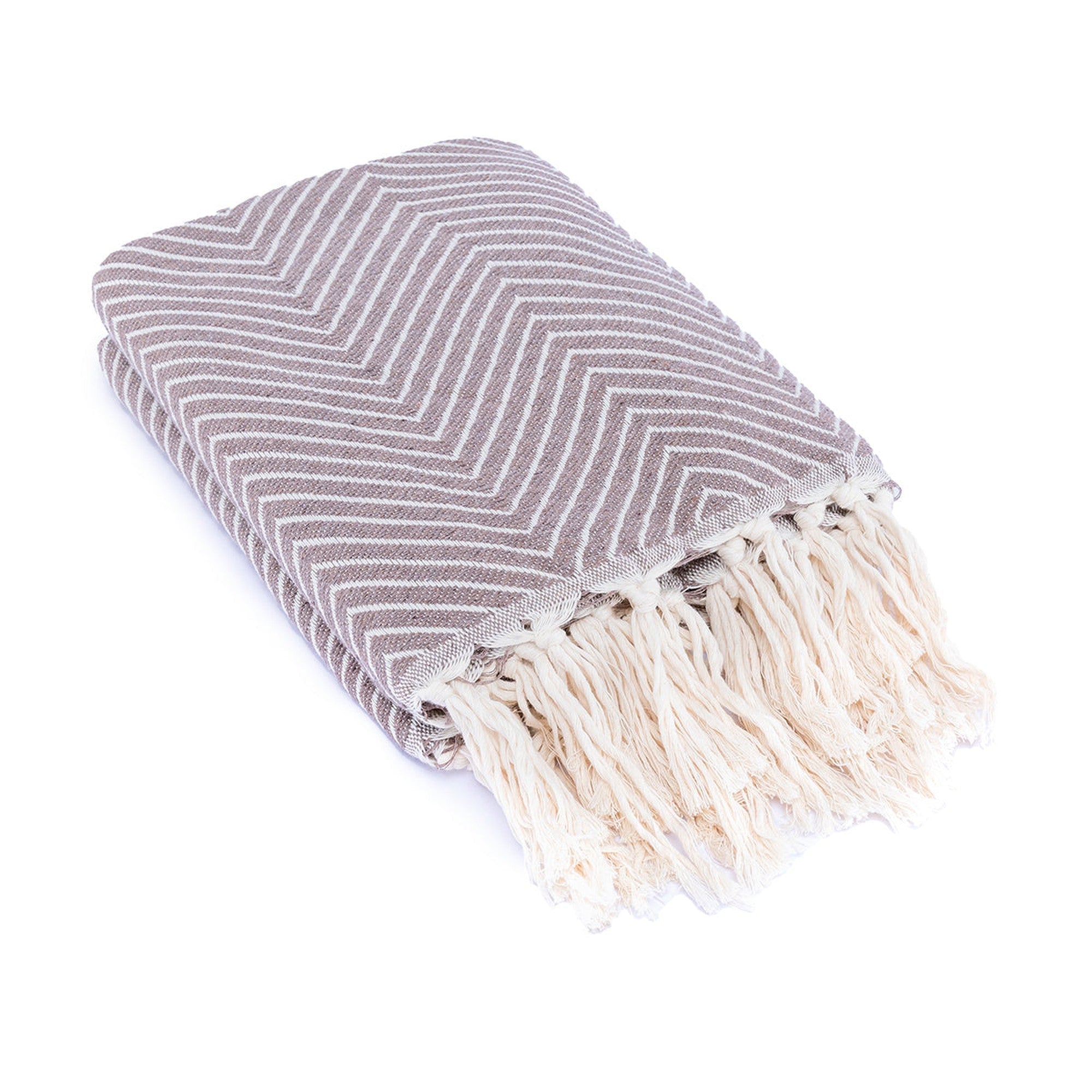 Amsterdam - Throw - Cotton - Taupe