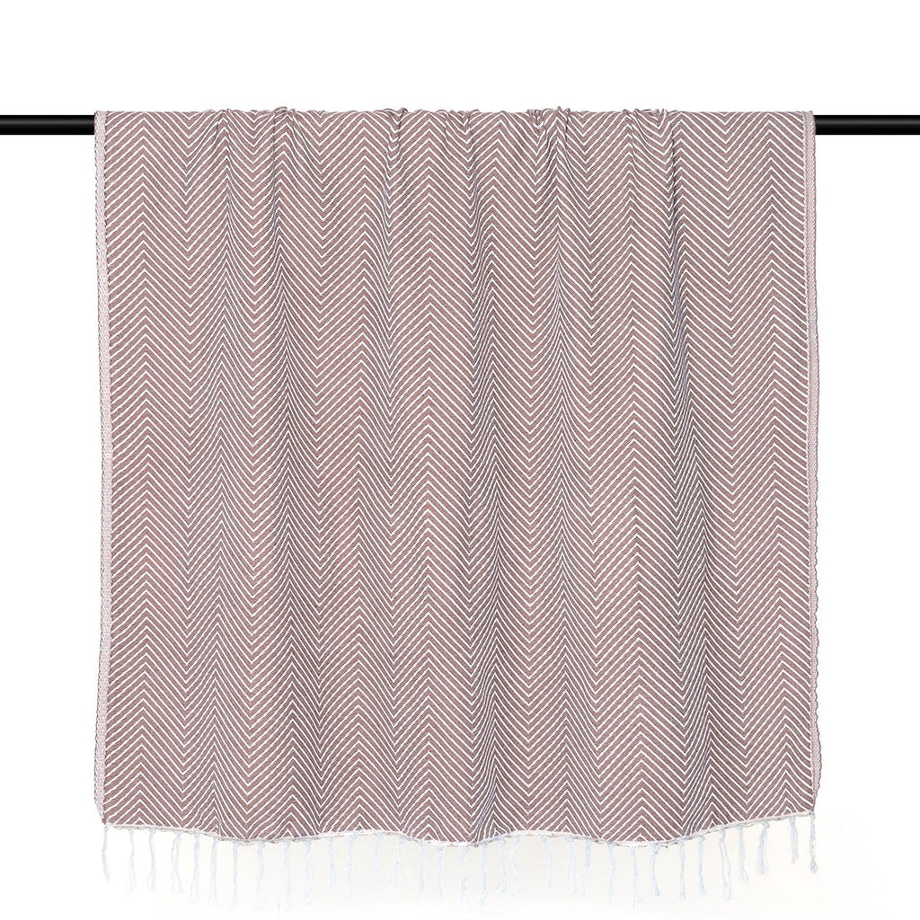 Amsterdam - Throw - Cotton - Taupe