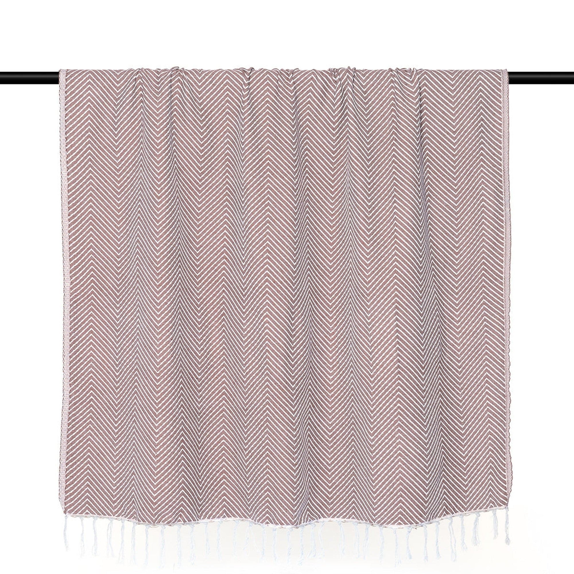 Amsterdam - Throw - Cotton - Taupe