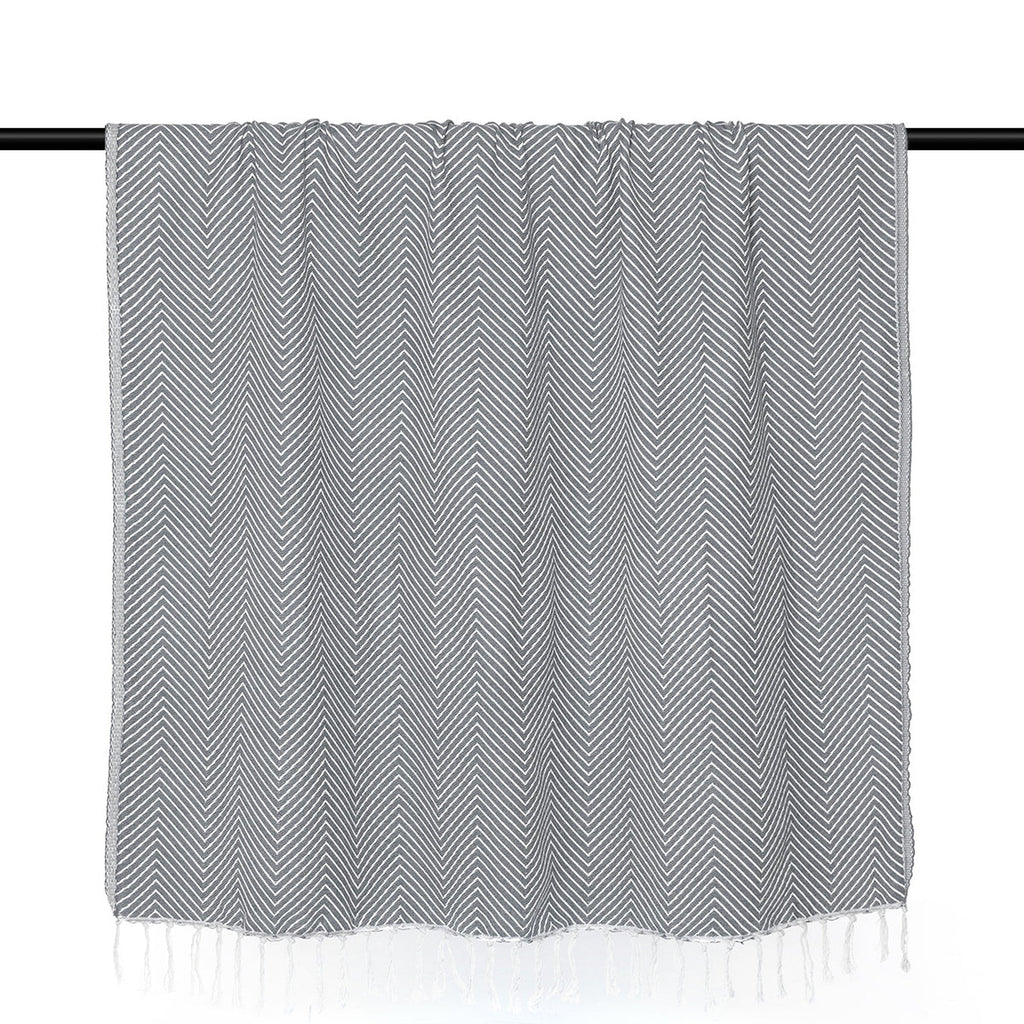 Amsterdam - Plaid - Algodón - Gris Medio