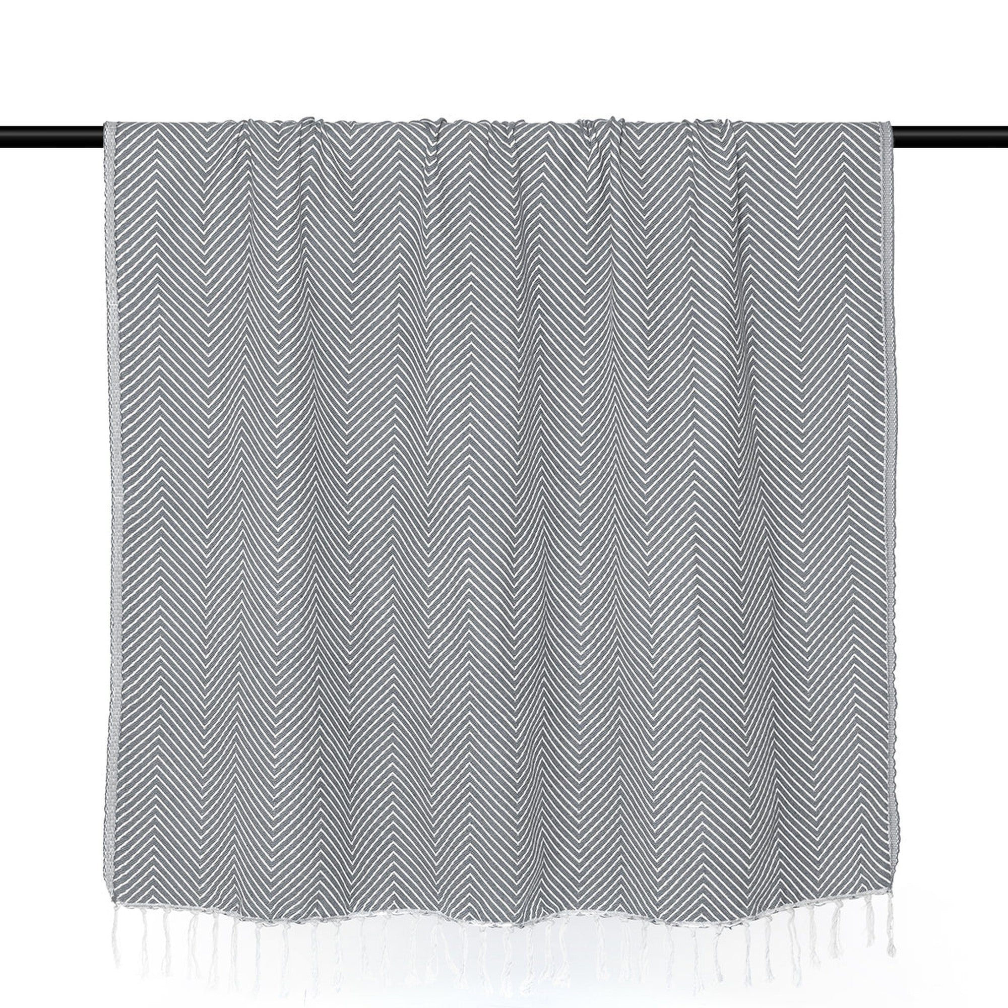 Amsterdam - Plaid - Algodón - Gris Medio