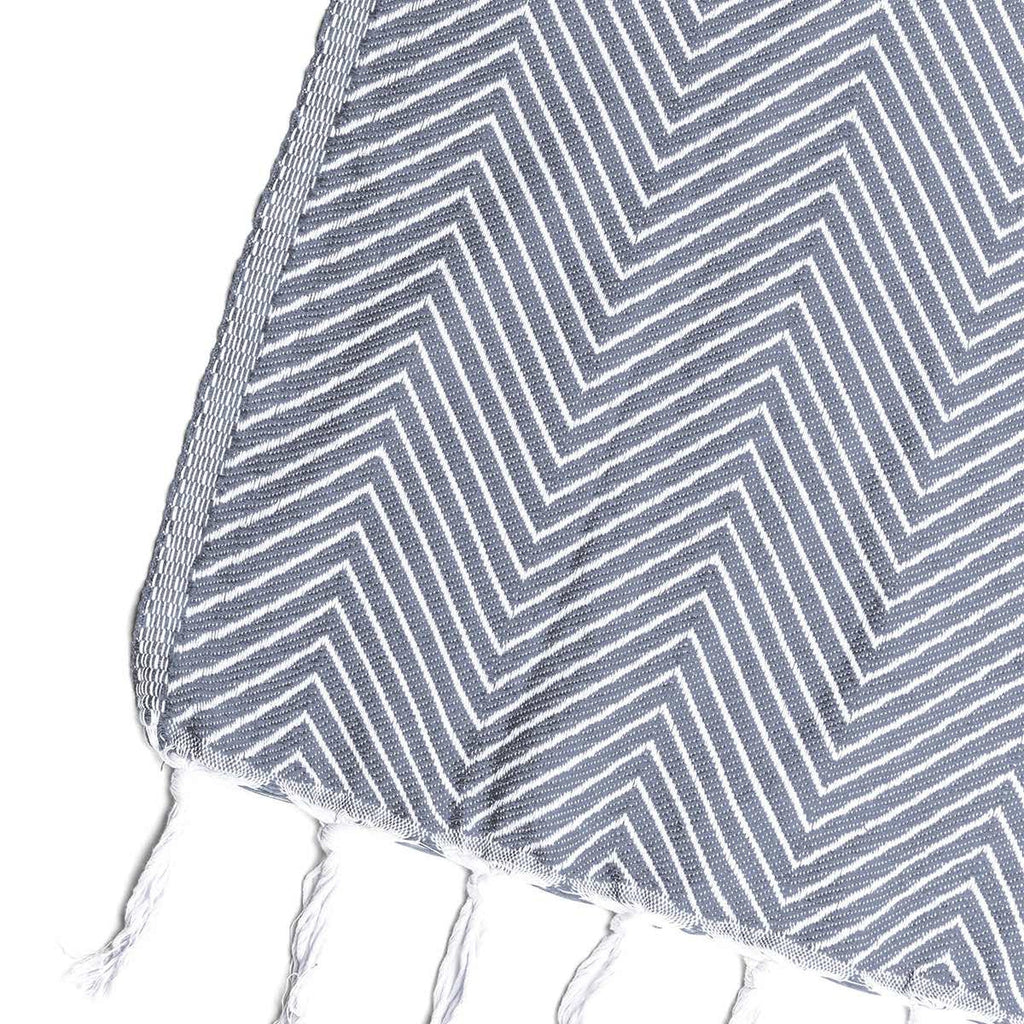 Amsterdam - Plaid - Algodón - Gris Medio
