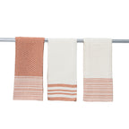 Mahdia - Paño de cocina (X3) - Arcilla rosa