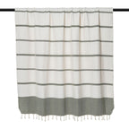 Liv - Throw - Cotton - Olive Green