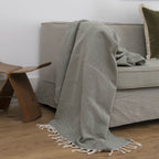 Oslo - Throw - Cotton - Green